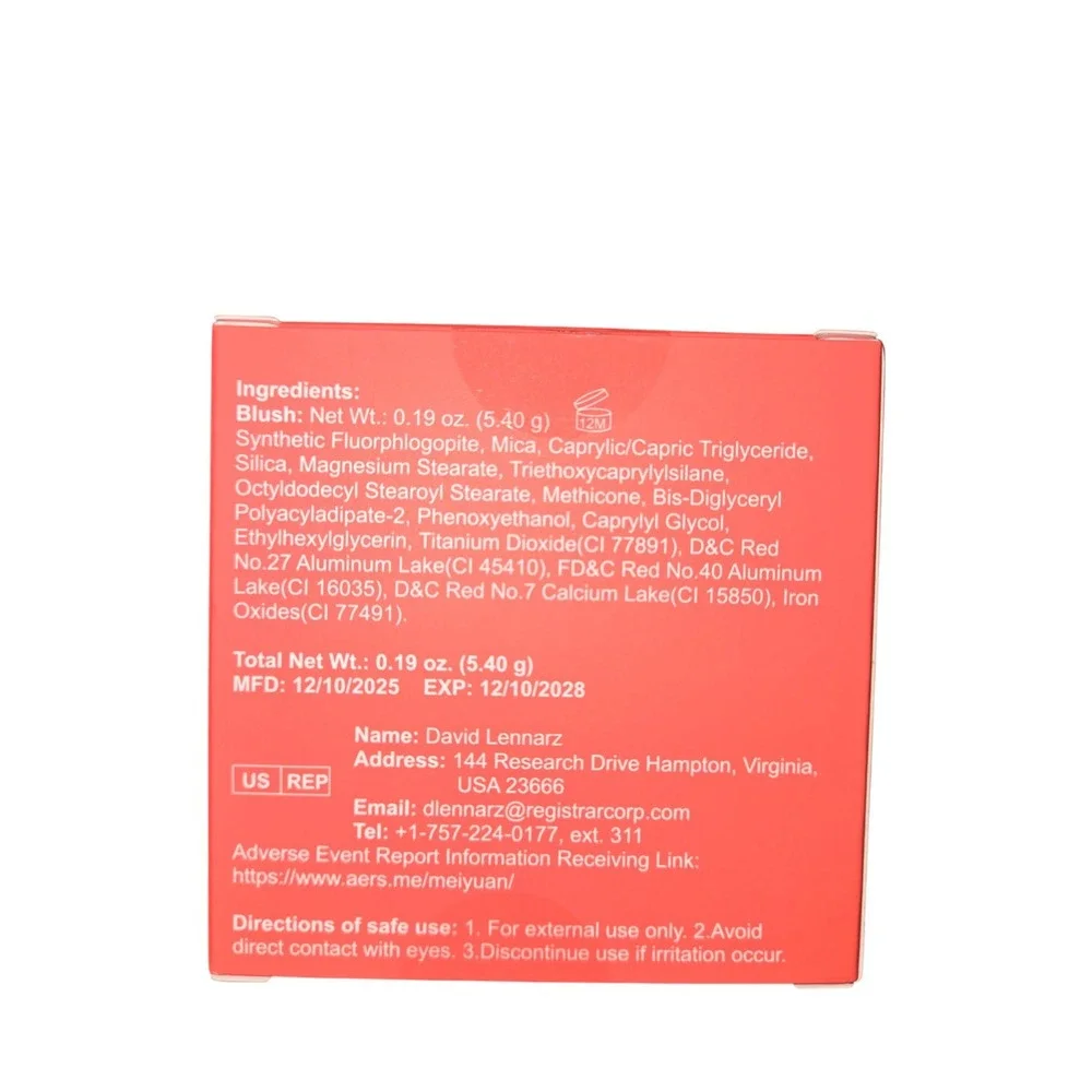 Color Nymph Glow Harmony Baked Blush 0.19 oz New Sealed Luminous Face Makeup
